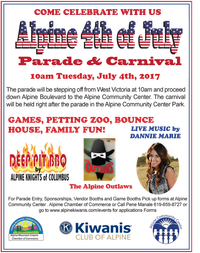 Alpine 4th of July Parade and Carnival