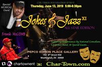 Guest vocalist at Jokes & Jazz XI (Stand-Up Comedians and Live Jazz)