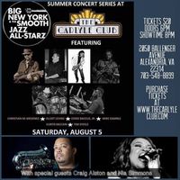 Guest Artist for Summer Concert Series featuring Big New York and the Smooth Jazz All-Starz