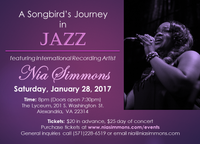 A Songbird's Journey in Jazz featuring Nia Simmons