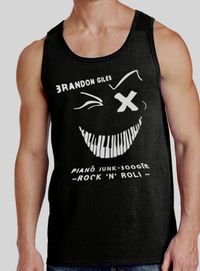 Unisex Piano Smile Tank Top
