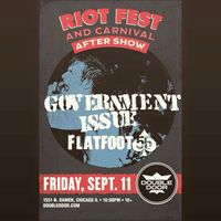 Riot Fest after show w/ Government Issue 