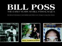Bill Poss: The Early Years as Bill Passalacqua: CD