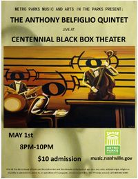 Anthony Belfiglio Quintet at Centennial Black Box Theater