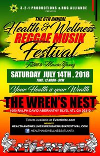 Health and Wellness Reggae Musik Festival 2018