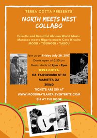 North Meets West Africa ~ World Music at Terra Cotta