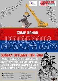Indigenous People's Day with  Beacon Hill Black Alliance for Human Rights 
