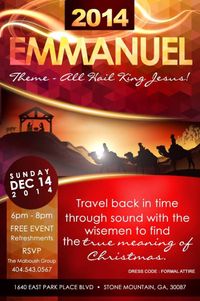 Emmanuel 2014 Christmas Cantata