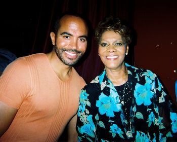 w/Dionne Warwick (ca 2005)
