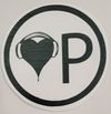 2020 Heart Pharmacy Logo sticker "Circle Version"