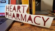 2020 Heart Pharmacy sticker "The Big Cheese" Decal Sticker