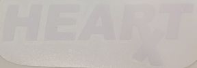 2020 Heart Pharmacy sticker, "The subtle Red" Decal Sticker