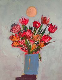 Flowers for you. You don't need to water them though. 