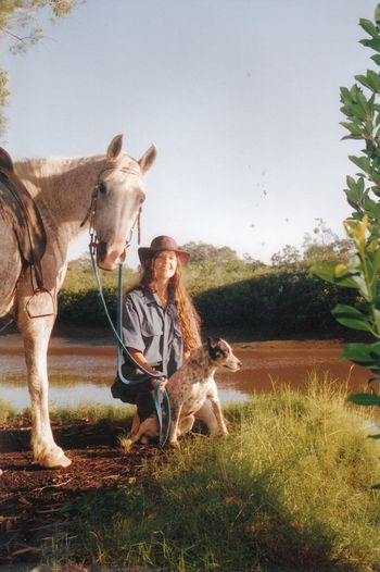 Anita, Benny & Pluto - Susan River 2003
