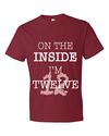 Men's T-Shirt - On The Inside I'm 12