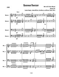 Bohemian Rhapsody Parts/Score