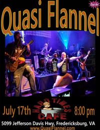 Quasi Flannel Live and Hard Times Cafe Fredericksburg 4 mile