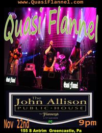 Quasi Flannel Rocks John Allison's Public House