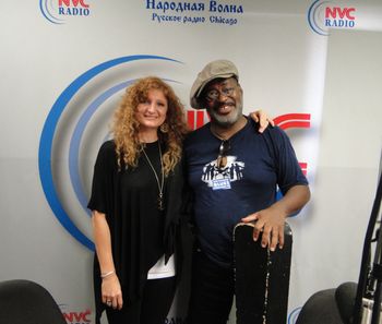 Interview with Inna Melnikov and Fruteland Jackson  at the radio station 1430 AM,  July 2016
