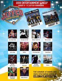 Jeffco Fair & Festival, Saloon Stage