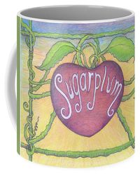 Sugarplum heart mug