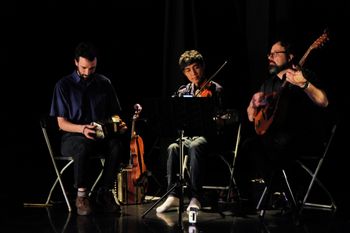 Playing with John Coyne for Kieran Jordan's show 'Little Gifts'. Cambridge, MA. March 11, 2016. (Photos by Niko Alexandrou, Eye on the Stage Performance Photography)
