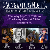 Song Writer Night with Beacher, Dahlstrom, Jeanette, and Wolfson