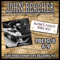 John Beacher at Roselawn Bistro in Reading PA