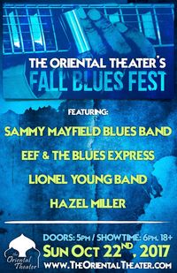 Fall Blues Fest, w/ Hazel Miller, Sammy Mayfield, Lionel Young