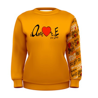 Women I.Amor.e I Love You Sweatshirt