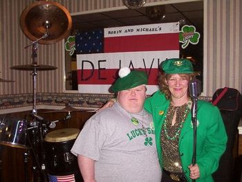 Scott Finds His Pot Of Gold With DEJA O'VU & He Plays The Conga & Harmonica & Sings With The Band When He Can. He's A True Fan & Great Friend !!!
