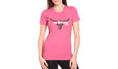 Ladies Pink Logo T Shirt
