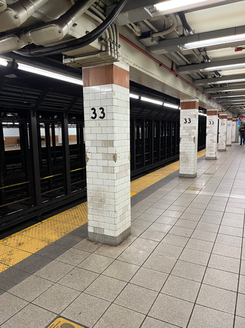 NYC subway, 33 ep cover
