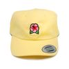 Pink Hibiscus Zaddy Hat (Yellow)