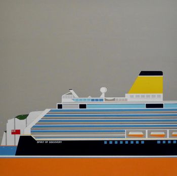 Spirit of Discovery. Acrylic on Board. 68cm x 68cm. 2020 SOLD
