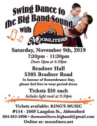 Dance to the Big Band sound with The Moonliters
