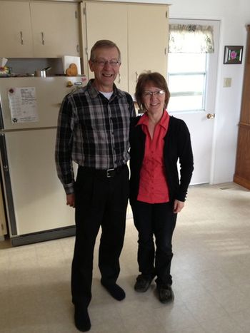 Our good friends and Pastor at Pineridge Fellowship Chapel in Hudson Bay, Saskachewan.
