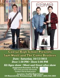 Sam Woolf and The Como Brothers
