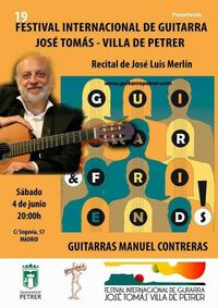 La presentación del 19 Festival Internacional de Guitarra José Tomás - Villa de Petrer