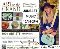 Gia Warner Solo Acoustic Farmington Farmers and Artisans Market/ Art on the Grand