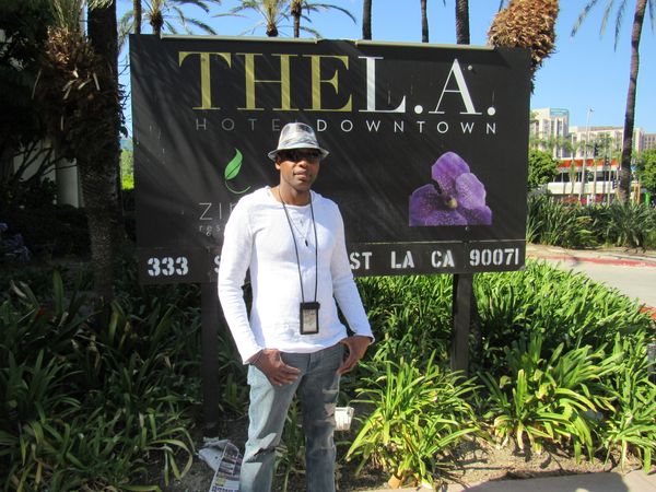 Hanging out in LA just before KMIX Los Angeles radio station interview