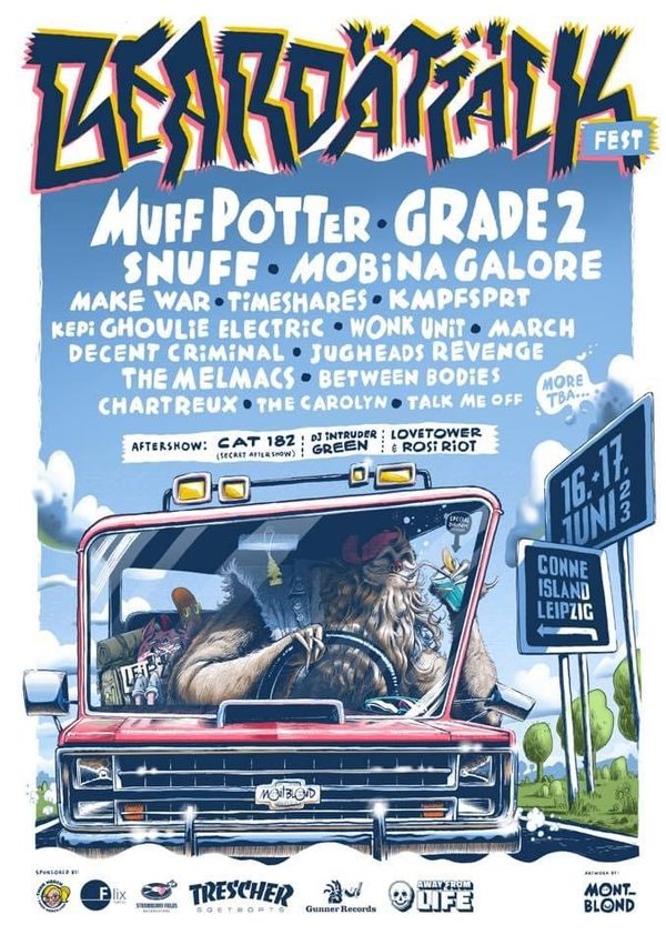 Tickets:

 Leipzig:

https://www.tixforgigs.com/en-GB/Event/46156/beard-attack-fest-2023-conne-island-open-air-conne-island-leipzig