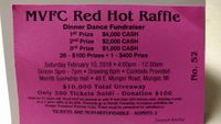 MVFC Red Hot Raffle/Dinner Dance (Munger Potato Festival Fundraiser)