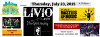 CONTEST!!! Livio Gravini and the Free Spirit Society'/Tom Keifer~CityBlock Summer Concert Series!!!