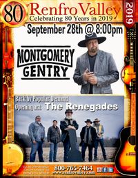 The Renegades WITH MONTGOMERY GENTRY