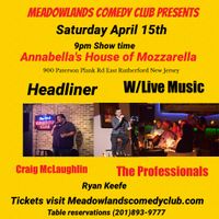 Live Music and Comedy @ Annabella's House of Mozzarella 