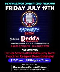 Meadowlands Comedy Club Upstairs at Redd's 