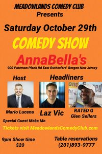  Comedy Night @ Annabella's House of Mozz 