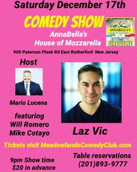 Meadowlands Comedy Club @ Annabella's House of Mozzarella 