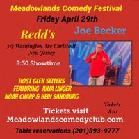 Meadowlands Comedy Festival Headliner Joe Becker